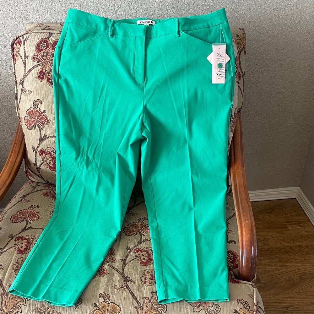 Nanette Lepore  Cabana GREEN Ankle Pants